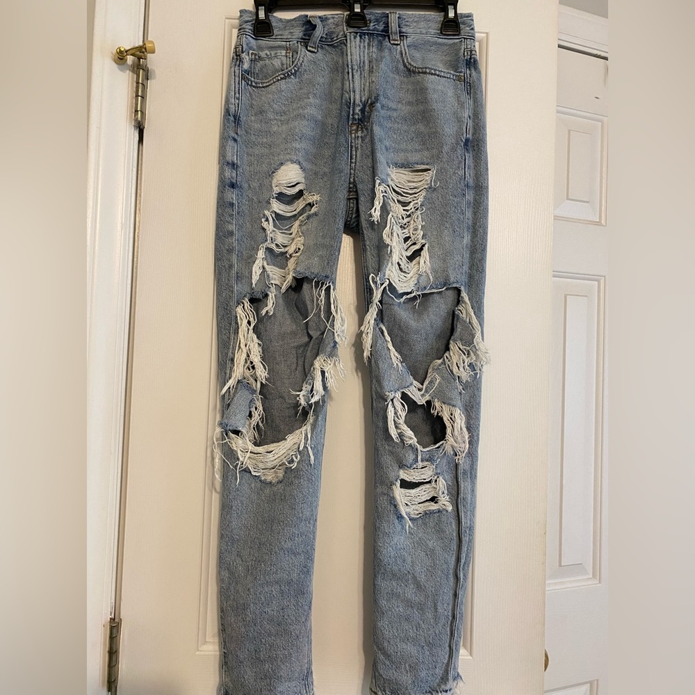 denim mom jean